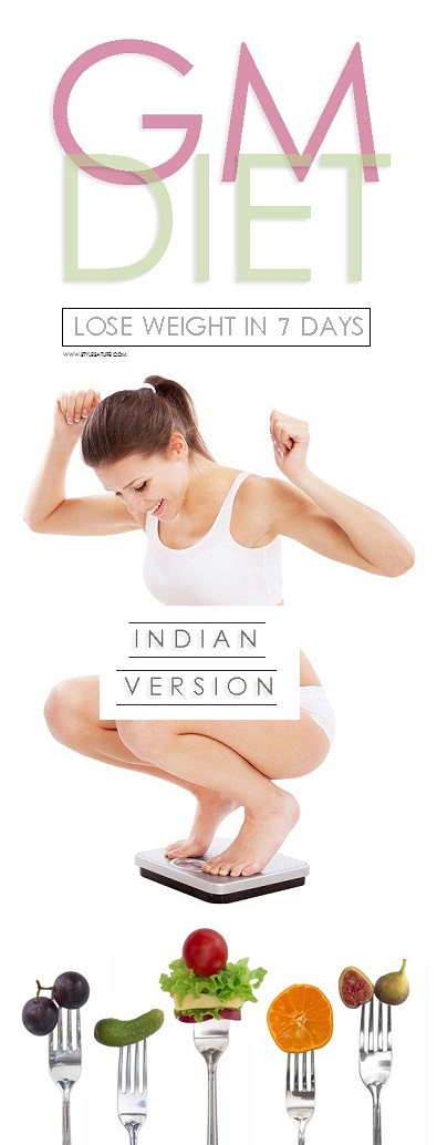The 7 Day GM Diet Indian Version Plan For Quick Weight Loss