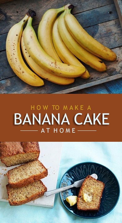 How to Make a Banana Cake